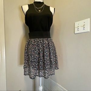 Floral Mini skirt